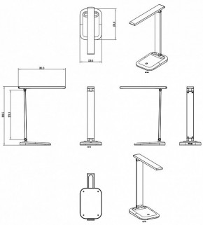 Настольная лампа офисная Arte Lamp London A5124LT-1BK в Ялуторовске - yalutorovsk.mebel24.online | фото 2