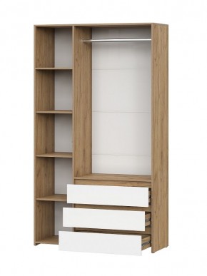 НЕКСТ 1 Шкаф комбинированный трехстворчатый в Ялуторовске - yalutorovsk.mebel24.online | фото 2