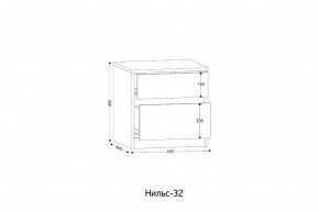 НИЛЬС - 32 Тумба в Ялуторовске - yalutorovsk.mebel24.online | фото 2