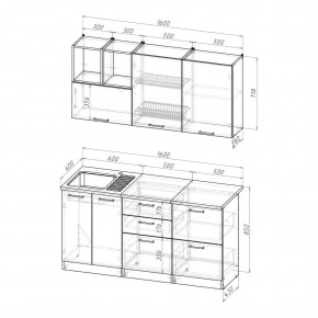 ОЛЬГА Кухонный гарнитур Стандарт 4 (1600 мм) в Ялуторовске - yalutorovsk.mebel24.online | фото 2