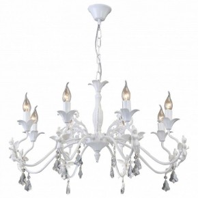 Подвесная люстра Arte Lamp Angelina A5349LM-8WH в Ялуторовске - yalutorovsk.mebel24.online | фото 3