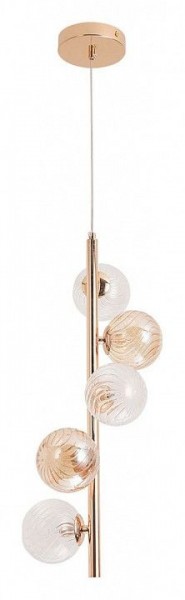 Подвесная люстра Arte Lamp Etereo A5261SP-5GO в Ялуторовске - yalutorovsk.mebel24.online | фото 2