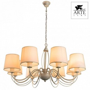 Подвесная люстра Arte Lamp Orlean A9310LM-8WG в Ялуторовске - yalutorovsk.mebel24.online | фото 2