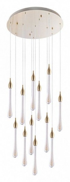 Подвесная люстра Arte Lamp Raindrop A1803LM-36PB в Ялуторовске - yalutorovsk.mebel24.online | фото