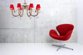 Подвесная люстра Arti Lampadari Meranola Meranola E 1.1.8 AG в Ялуторовске - yalutorovsk.mebel24.online | фото 3