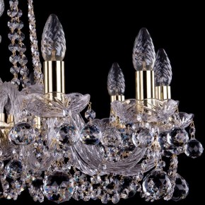 Подвесная люстра Bohemia Ivele Crystal 1402 1402/10/240/G/Balls в Ялуторовске - yalutorovsk.mebel24.online | фото 2