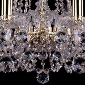 Подвесная люстра Bohemia Ivele Crystal 1402 1402/10/240/G/Balls в Ялуторовске - yalutorovsk.mebel24.online | фото 3