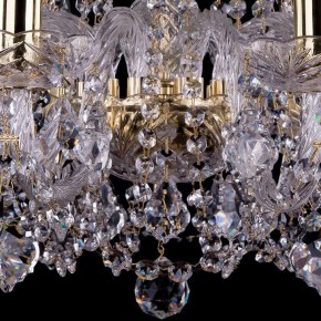 Подвесная люстра Bohemia Ivele Crystal 1402 1402/10/240/G/Leafs в Ялуторовске - yalutorovsk.mebel24.online | фото 5
