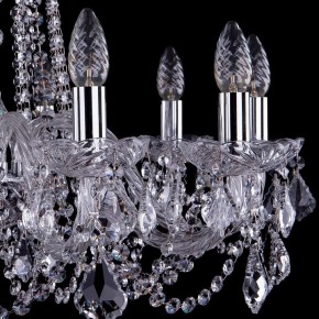 Подвесная люстра Bohemia Ivele Crystal 1402 1402/10/240/Ni/Leafs в Ялуторовске - yalutorovsk.mebel24.online | фото 2