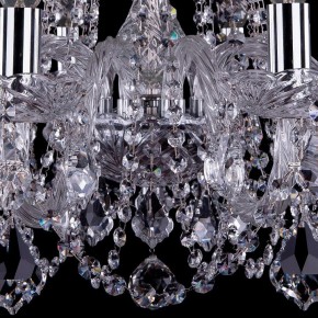 Подвесная люстра Bohemia Ivele Crystal 1402 1402/10/240/Ni/Leafs в Ялуторовске - yalutorovsk.mebel24.online | фото 3
