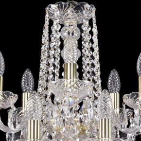 Подвесная люстра Bohemia Ivele Crystal 1402 1402/10+5/195/2d/G в Ялуторовске - yalutorovsk.mebel24.online | фото 4