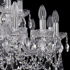 Подвесная люстра Bohemia Ivele Crystal 1402 1402/12+6/240/Ni в Ялуторовске - yalutorovsk.mebel24.online | фото 2
