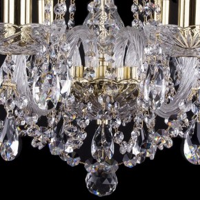 Подвесная люстра Bohemia Ivele Crystal 1402 1402/8/195/G/tube в Ялуторовске - yalutorovsk.mebel24.online | фото 3