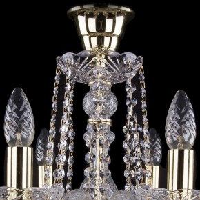 Подвесная люстра Bohemia Ivele Crystal 1402 1402/8/195/G/tube в Ялуторовске - yalutorovsk.mebel24.online | фото 4