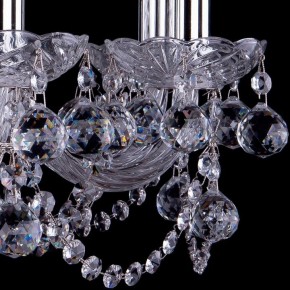 Подвесная люстра Bohemia Ivele Crystal 1402 1402/8/195/Ni/Balls в Ялуторовске - yalutorovsk.mebel24.online | фото 3