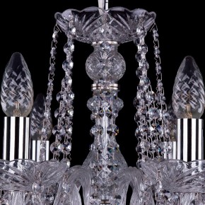 Подвесная люстра Bohemia Ivele Crystal 1402 1402/8/195/Ni/Leafs в Ялуторовске - yalutorovsk.mebel24.online | фото 4