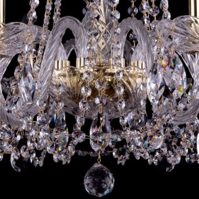 Подвесная люстра Bohemia Ivele Crystal 1402 1402/8/240/G в Ялуторовске - yalutorovsk.mebel24.online | фото 3