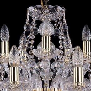Подвесная люстра Bohemia Ivele Crystal 1411 1411/10+5/240/G/Balls в Ялуторовске - yalutorovsk.mebel24.online | фото 4