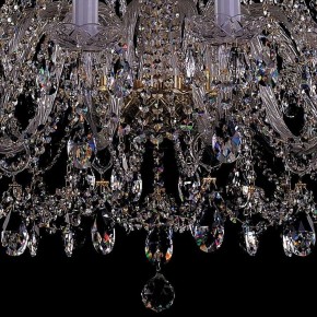 Подвесная люстра Bohemia Ivele Crystal 1411 1411/16/400/XL-115/G в Ялуторовске - yalutorovsk.mebel24.online | фото 3