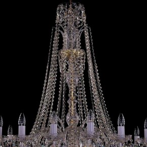 Подвесная люстра Bohemia Ivele Crystal 1411 1411/16/400/XL-115/G в Ялуторовске - yalutorovsk.mebel24.online | фото 4