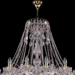 Подвесная люстра Bohemia Ivele Crystal 1411 1411/24/530/G в Ялуторовске - yalutorovsk.mebel24.online | фото 4