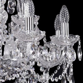 Подвесная люстра Bohemia Ivele Crystal 1411 1411/8+4/195/Ni в Ялуторовске - yalutorovsk.mebel24.online | фото 2