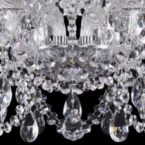 Подвесная люстра Bohemia Ivele Crystal 1411 1411/8+4/195/Ni в Ялуторовске - yalutorovsk.mebel24.online | фото 3