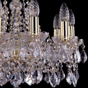 Подвесная люстра Bohemia Ivele Crystal 1413 1413/10/165/G/Leafs в Ялуторовске - yalutorovsk.mebel24.online | фото 2