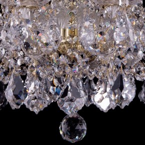 Подвесная люстра Bohemia Ivele Crystal 1413 1413/10/165/G/Leafs в Ялуторовске - yalutorovsk.mebel24.online | фото 3