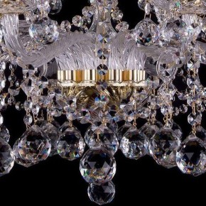 Подвесная люстра Bohemia Ivele Crystal 1413 1413/10+5/300/G/Balls в Ялуторовске - yalutorovsk.mebel24.online | фото 4