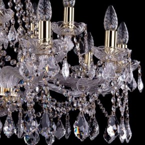 Подвесная люстра Bohemia Ivele Crystal 1413 1413/10+5/300/G/Leafs в Ялуторовске - yalutorovsk.mebel24.online | фото 2