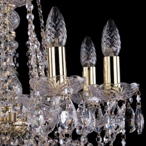 Подвесная люстра Bohemia Ivele Crystal 1413 1413/8/165/G/Tube в Ялуторовске - yalutorovsk.mebel24.online | фото 2
