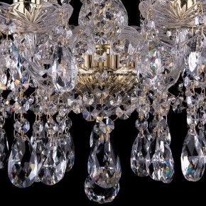 Подвесная люстра Bohemia Ivele Crystal 1413 1413/8/165/G/Tube в Ялуторовске - yalutorovsk.mebel24.online | фото 3