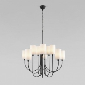 Подвесная люстра Eurosvet Abbey 60164/10 черный в Ялуторовске - yalutorovsk.mebel24.online | фото 2