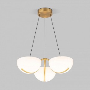 Подвесная люстра Eurosvet Emisfero 50083/3 LED золото в Ялуторовске - yalutorovsk.mebel24.online | фото 2