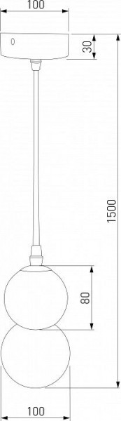 Подвесная люстра Eurosvet Polar 50250/1 LED черный в Ялуторовске - yalutorovsk.mebel24.online | фото 3