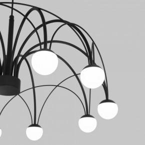 Подвесная люстра Eurosvet Ragno 90034/10 LED черный в Ялуторовске - yalutorovsk.mebel24.online | фото 6