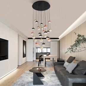 Подвесная люстра Favourite Luna 4371-27P в Ялуторовске - yalutorovsk.mebel24.online | фото 3