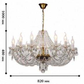 Подвесная люстра Favourite Simone 1736-12P в Ялуторовске - yalutorovsk.mebel24.online | фото 2