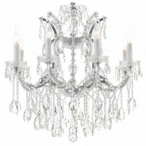 Подвесная люстра iLamp Diamond 6071-8 CR+CL в Ялуторовске - yalutorovsk.mebel24.online | фото