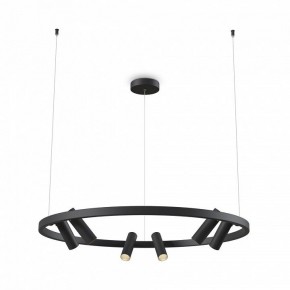 Подвесная люстра Maytoni Halo MOD102PL-L42BK в Ялуторовске - yalutorovsk.mebel24.online | фото 2