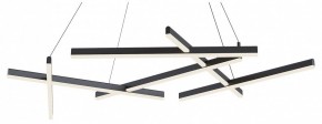 Подвесная люстра Maytoni Line MOD016PL-L80BK в Ялуторовске - yalutorovsk.mebel24.online | фото