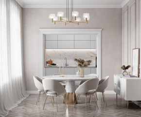 Подвесная люстра Maytoni Vision MOD411PL-08G в Ялуторовске - yalutorovsk.mebel24.online | фото 5