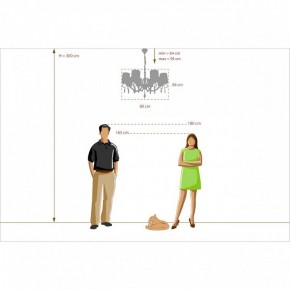 Подвесная люстра MW-Light Эллегия 8 303012708 в Ялуторовске - yalutorovsk.mebel24.online | фото 11