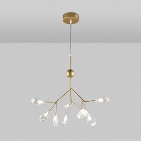 Подвесная люстра Natali Kovaltseva GRACE ll GRACE 75554/9С GOLD SATIN в Ялуторовске - yalutorovsk.mebel24.online | фото 3
