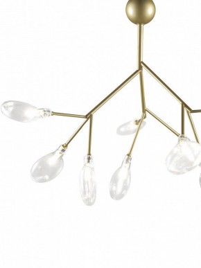 Подвесная люстра Natali Kovaltseva GRACE ll GRACE 75554/9С GOLD SATIN в Ялуторовске - yalutorovsk.mebel24.online | фото 4