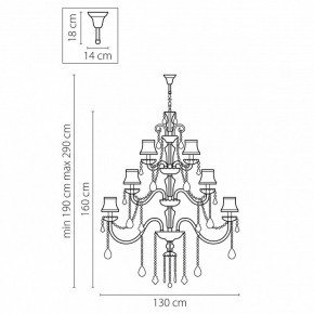 Подвесная люстра Osgona Nativo 715287 в Ялуторовске - yalutorovsk.mebel24.online | фото 3