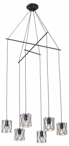 Подвесная люстра Vitaluce V3028 V3028-1/6S в Ялуторовске - yalutorovsk.mebel24.online | фото