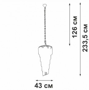 Подвесная люстра Vitaluce V5311 V5311-0/13 в Ялуторовске - yalutorovsk.mebel24.online | фото 2