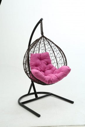 Подвесное кресло Бароло (коричневый/розовый) в Ялуторовске - yalutorovsk.mebel24.online | фото